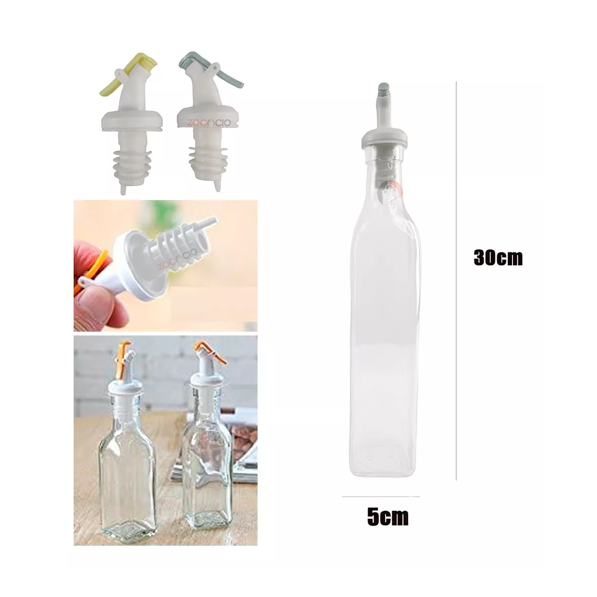 Miniatura 4 de Kit X2 Botellas Dispensador De Aceite